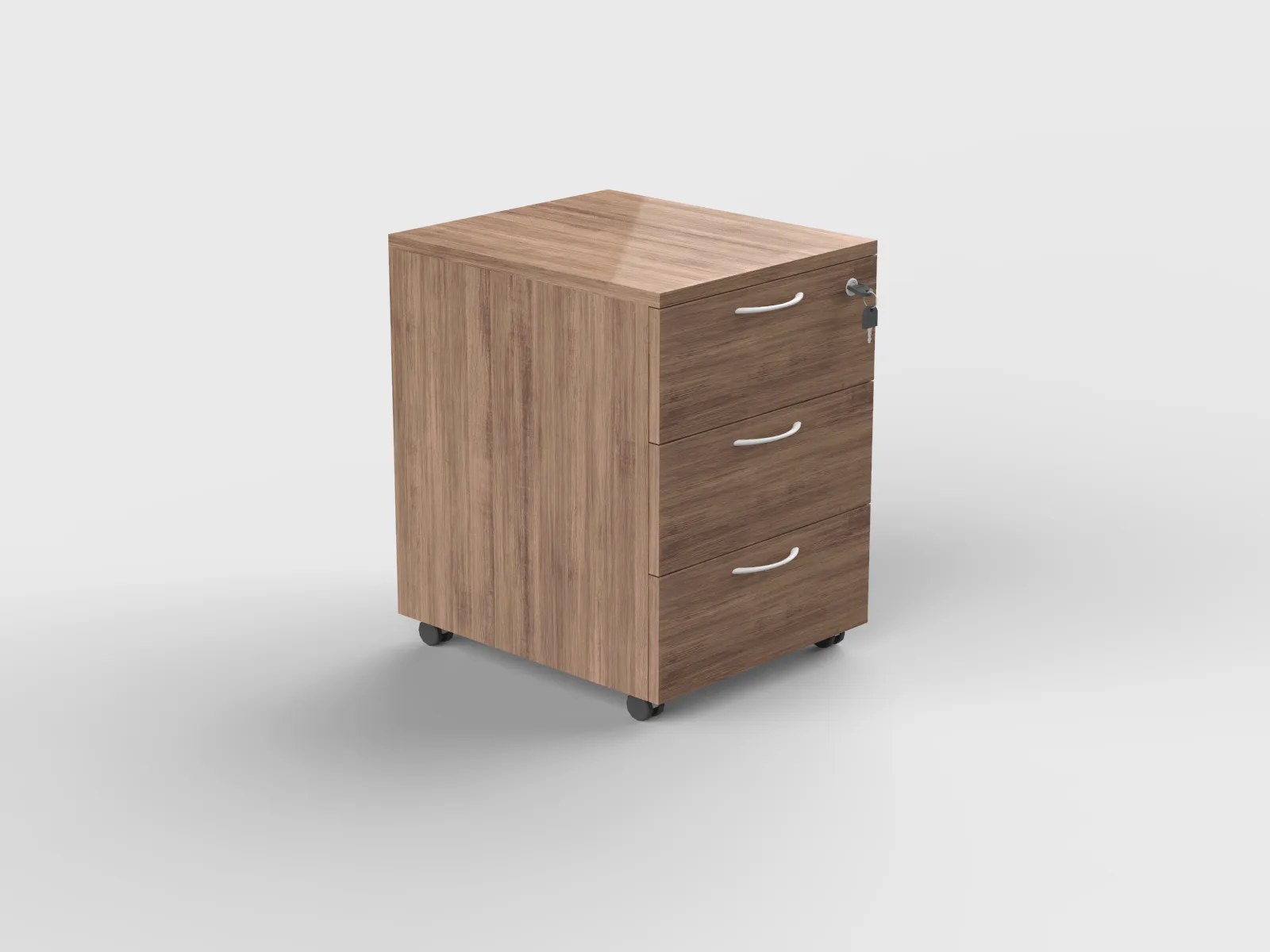 3D Mobile Pedestal Storage (3 Drawer) - Image 6