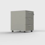 3D Mobile Pedestal Storage (3 Drawer)