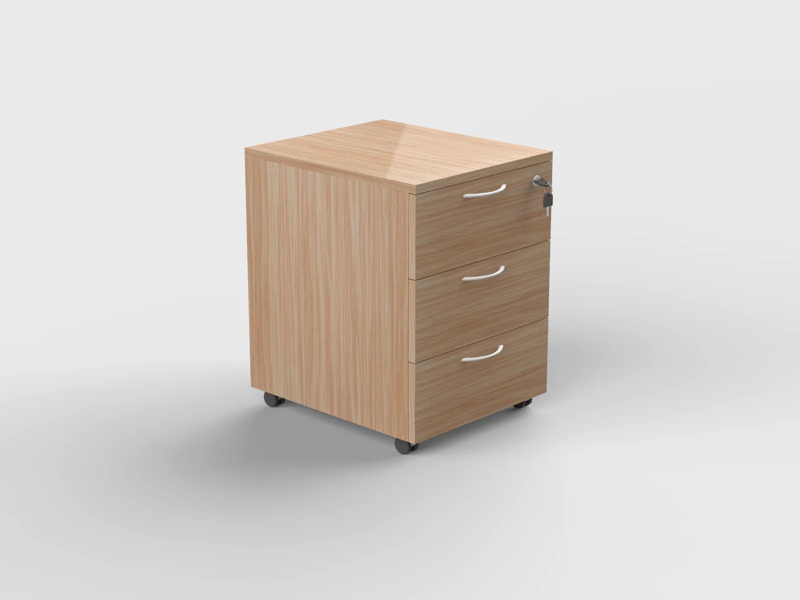 3D Mobile Pedestal Storage (3 Drawer)