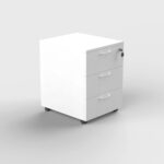 3D Mobile Pedestal Storage (3 Drawer)