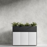 Series A – Planter Storage Cabinet 3-Door