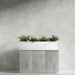 Series A – Planter Storage Cabinet 3-Door