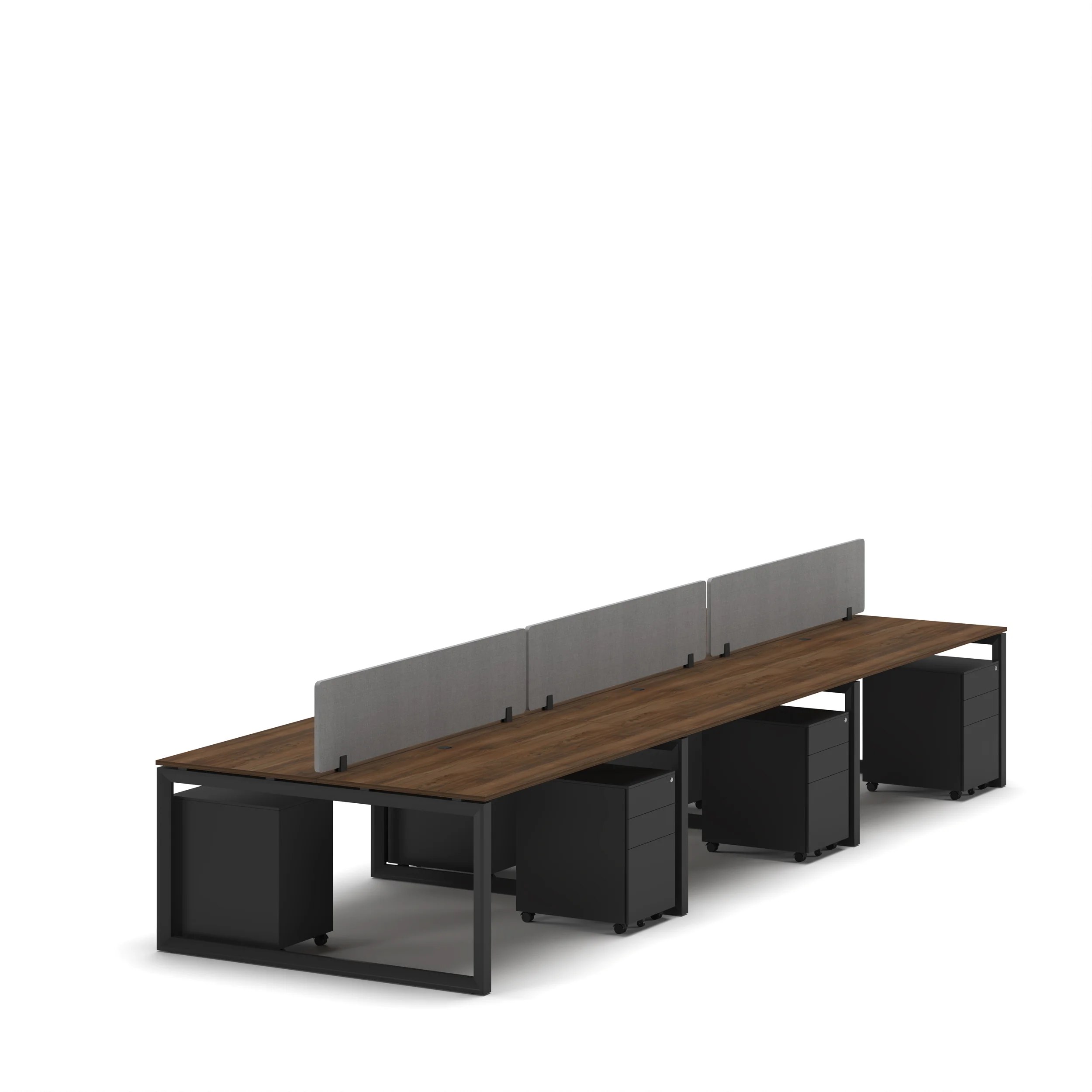 6-Person Face-to-Face Cluster Workstation - Series O - Image 26