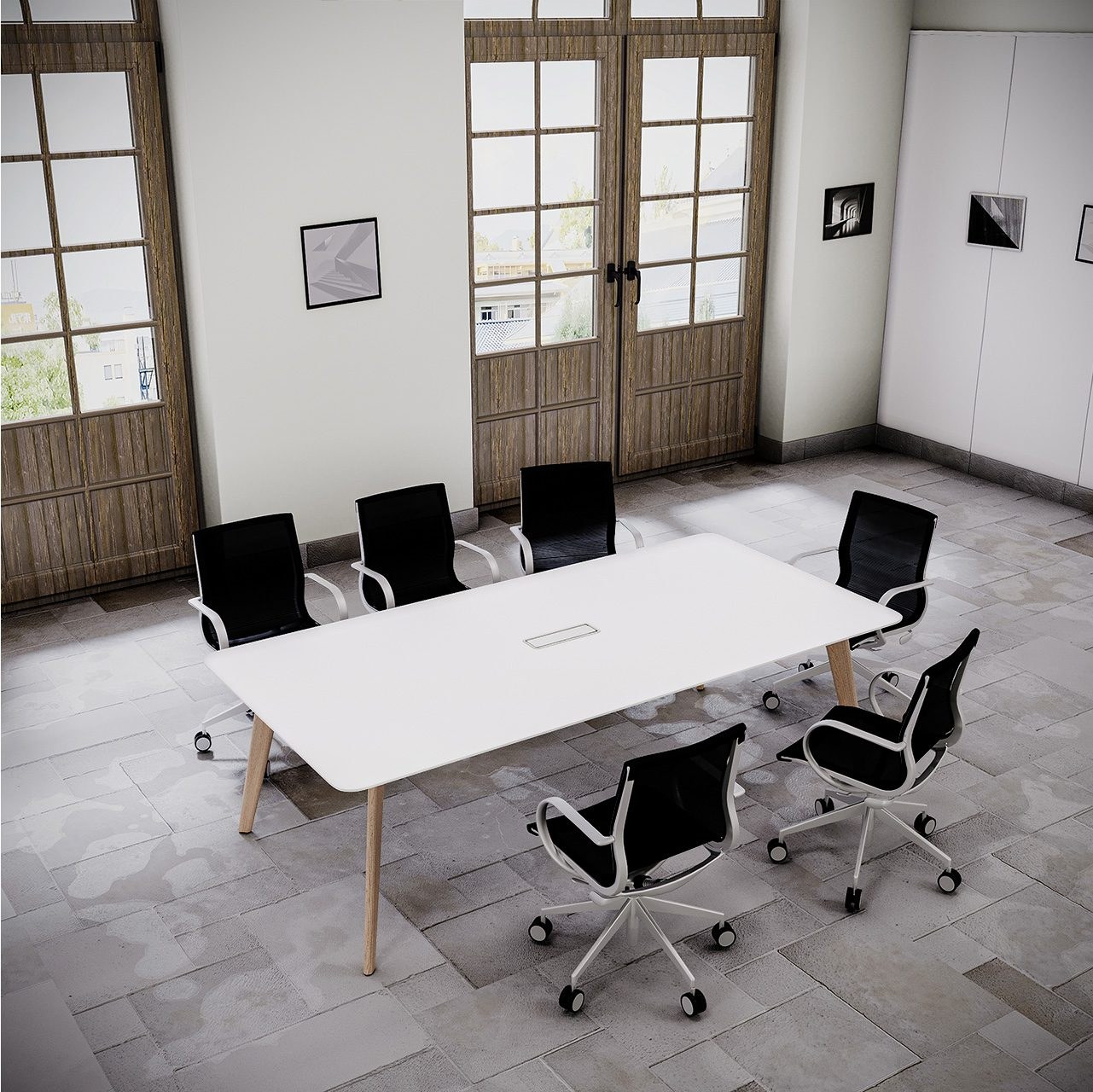Ash Meeting Table