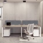 Eco Series Cluster of 2 Side By Side Workstation