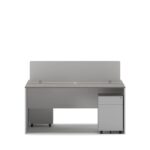 Slate 2 Person Face-to-Face Office Workstation Desk