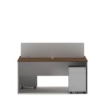 Slate 2 Person Face-to-Face Office Workstation Desk