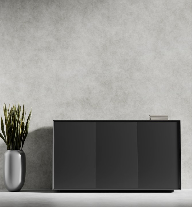 Series A Low Height 3-Door Cabinet - Image 7
