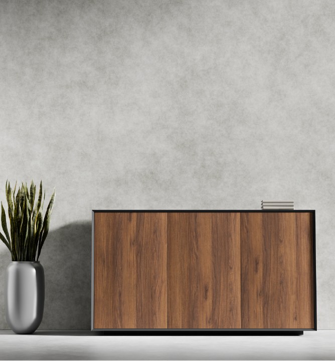 Series A Low Height 3-Door Cabinet - Image 13