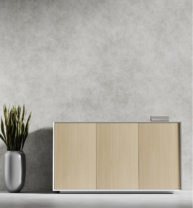 Series A Low Height 3-Door Cabinet - Image 20