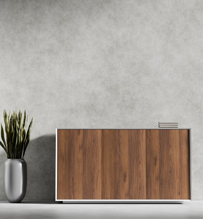 Series A Low Height 3-Door Cabinet - Image 22