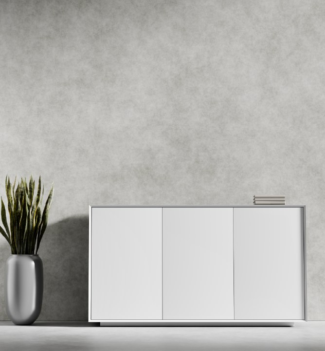 Series A Low Height 3-Door Cabinet - Image 24
