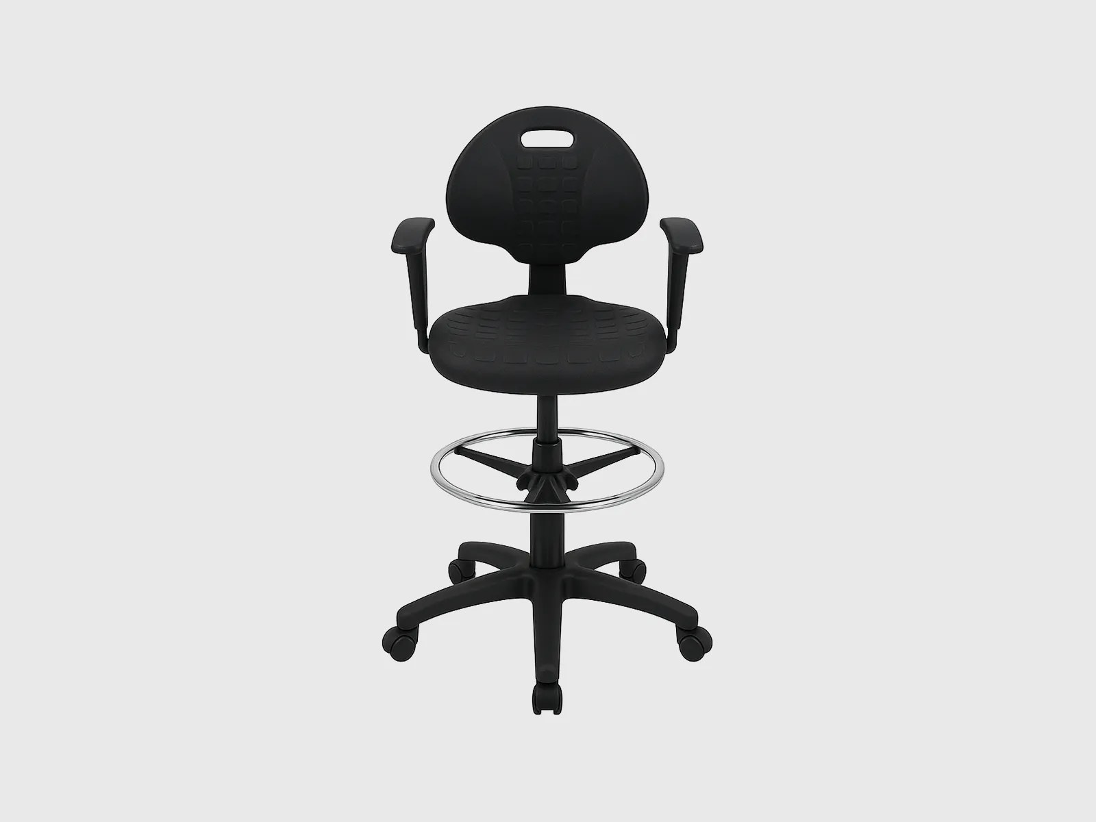 PULT – Swivel Stool with Integrated Arms