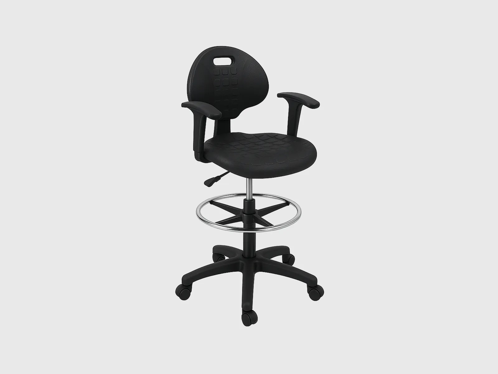PULT – Swivel Stool with Integrated Arms - Image 3