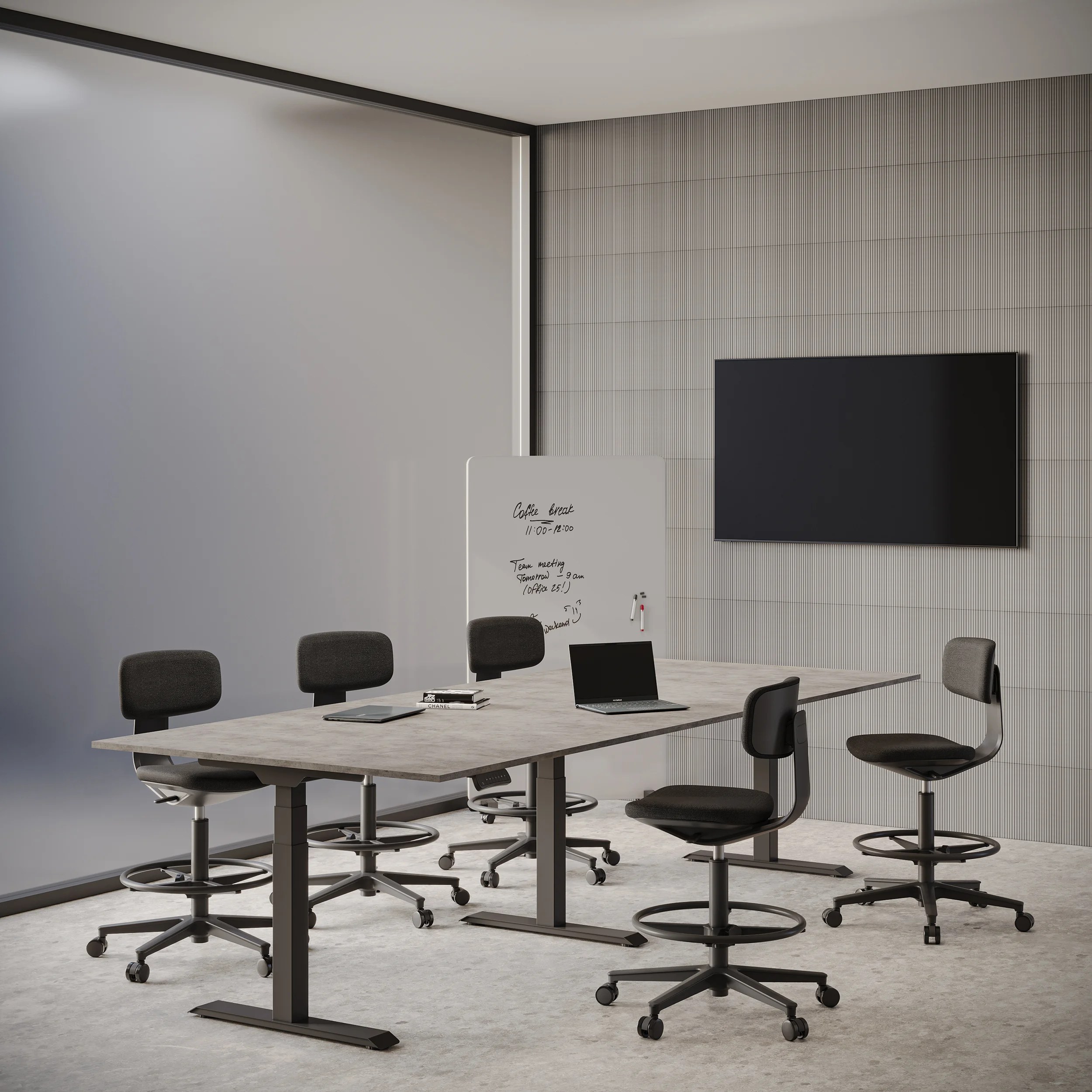 Collab - Height Adjustable Meeting Table - Image 18
