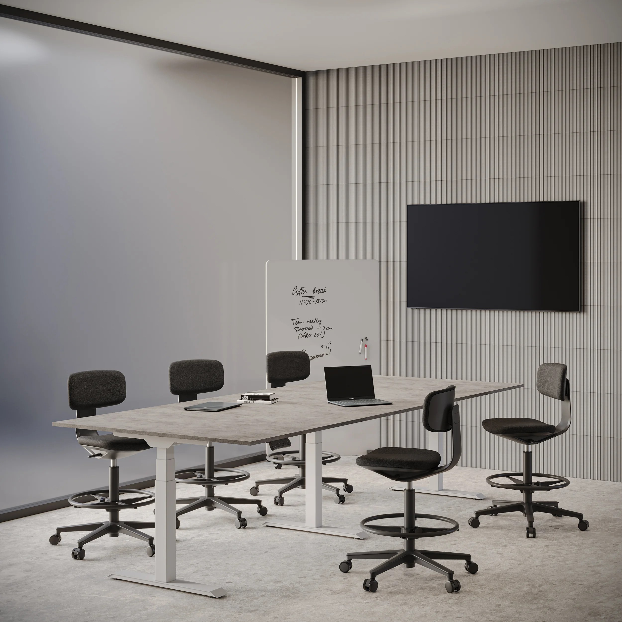 Collab - Height Adjustable Meeting Table - Image 23