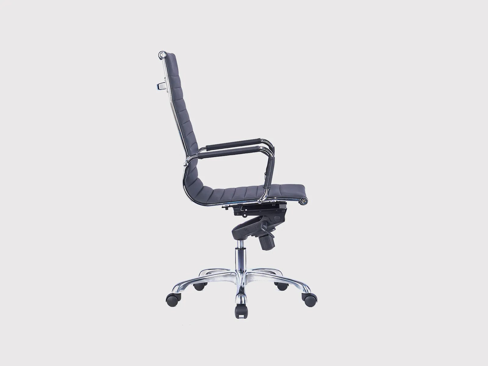 021A Executive Chair with Synchro Mechanism & Chrome Frame - Image 3