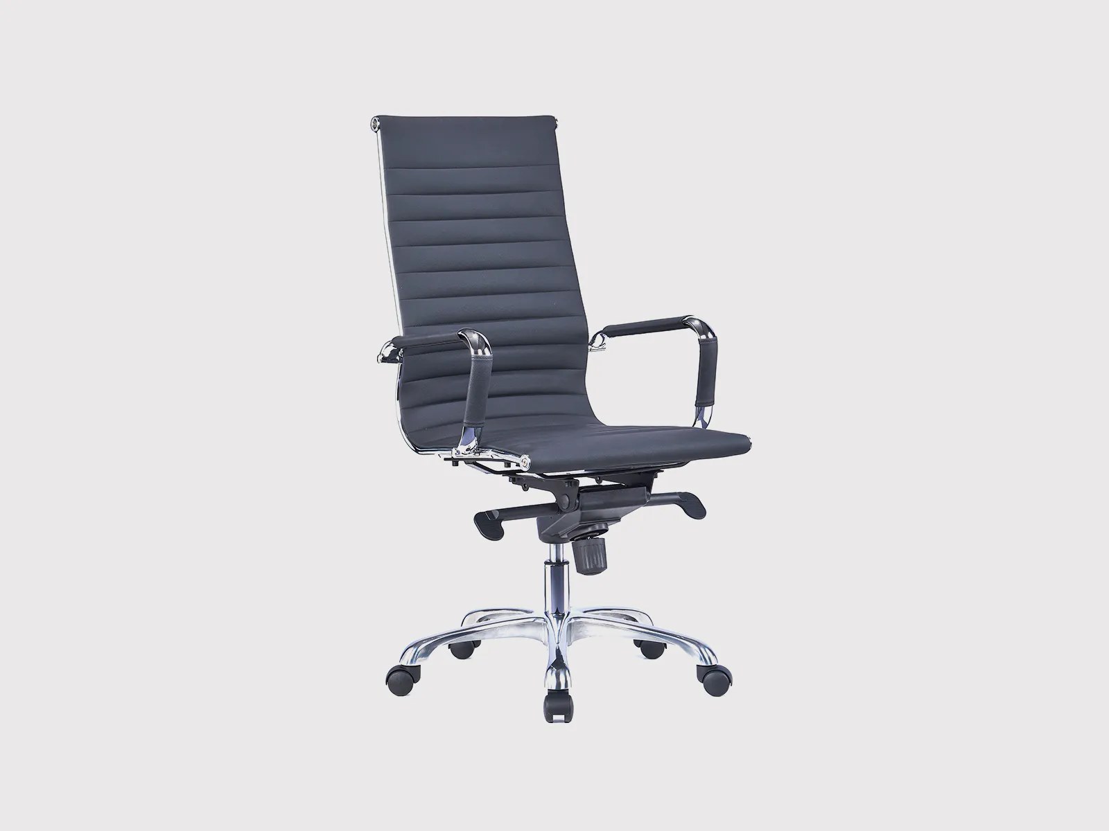 021A Executive Chair with Synchro Mechanism & Chrome Frame