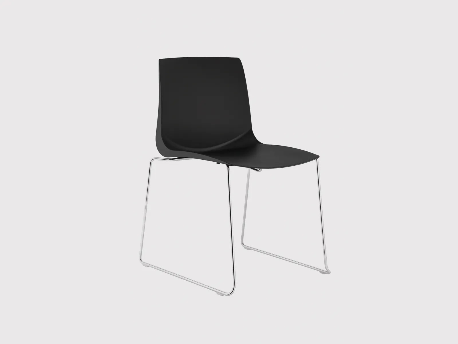 Modern Polypropylene Wire Frame Chair – ARI