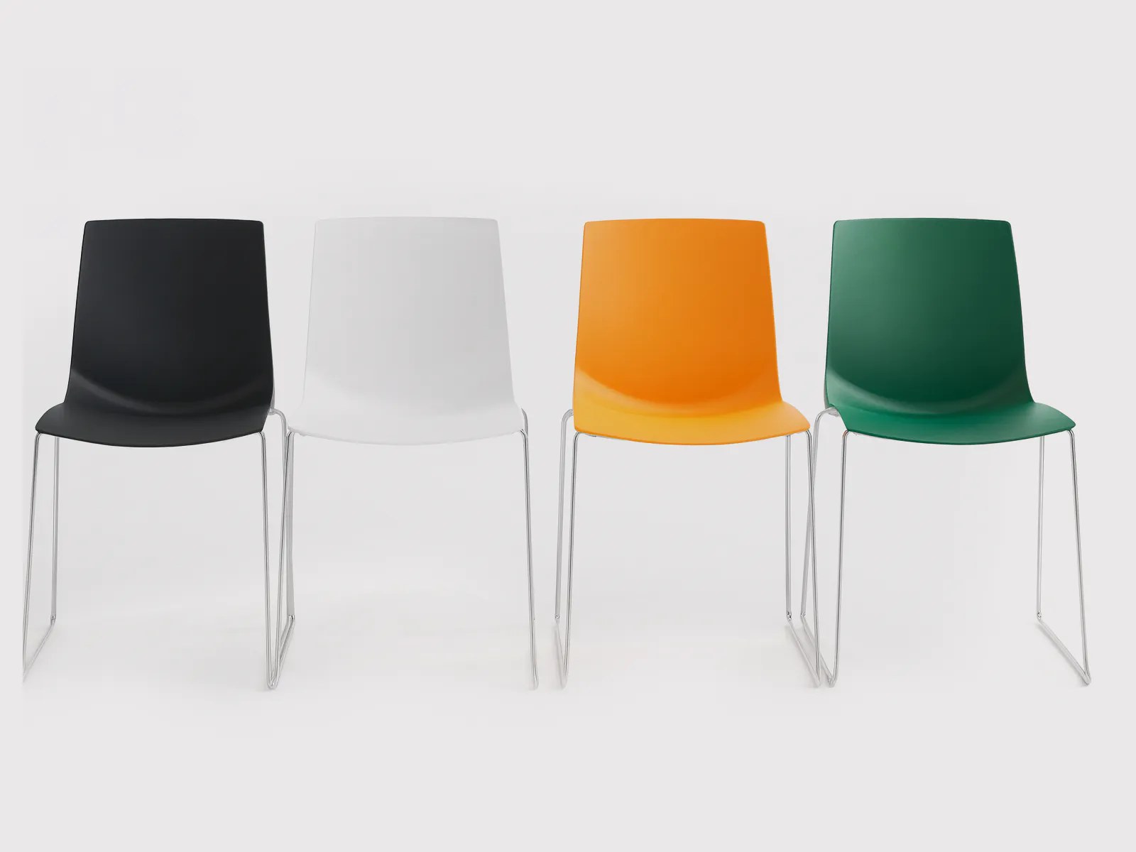 Modern Polypropylene Wire Frame Chair – ARI - Image 3