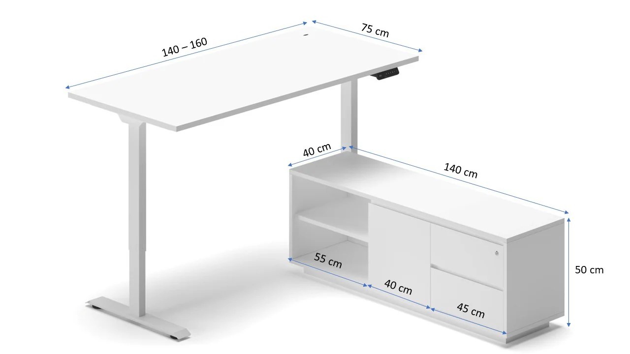 Air Executive Standing Desk - Image 6