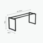 Single Workstation Desk - Series O