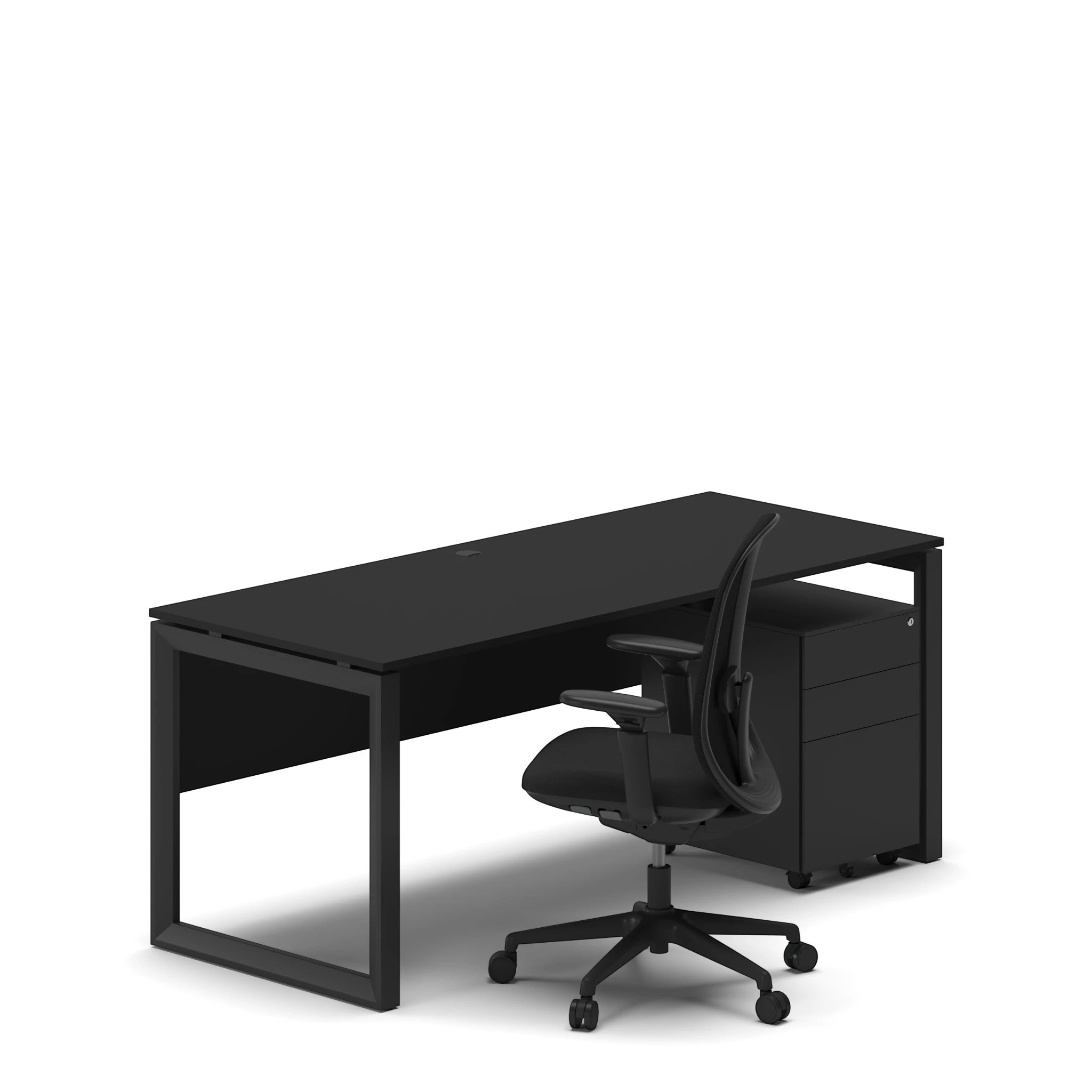 Single Workstation Desk - Series O - Image 2