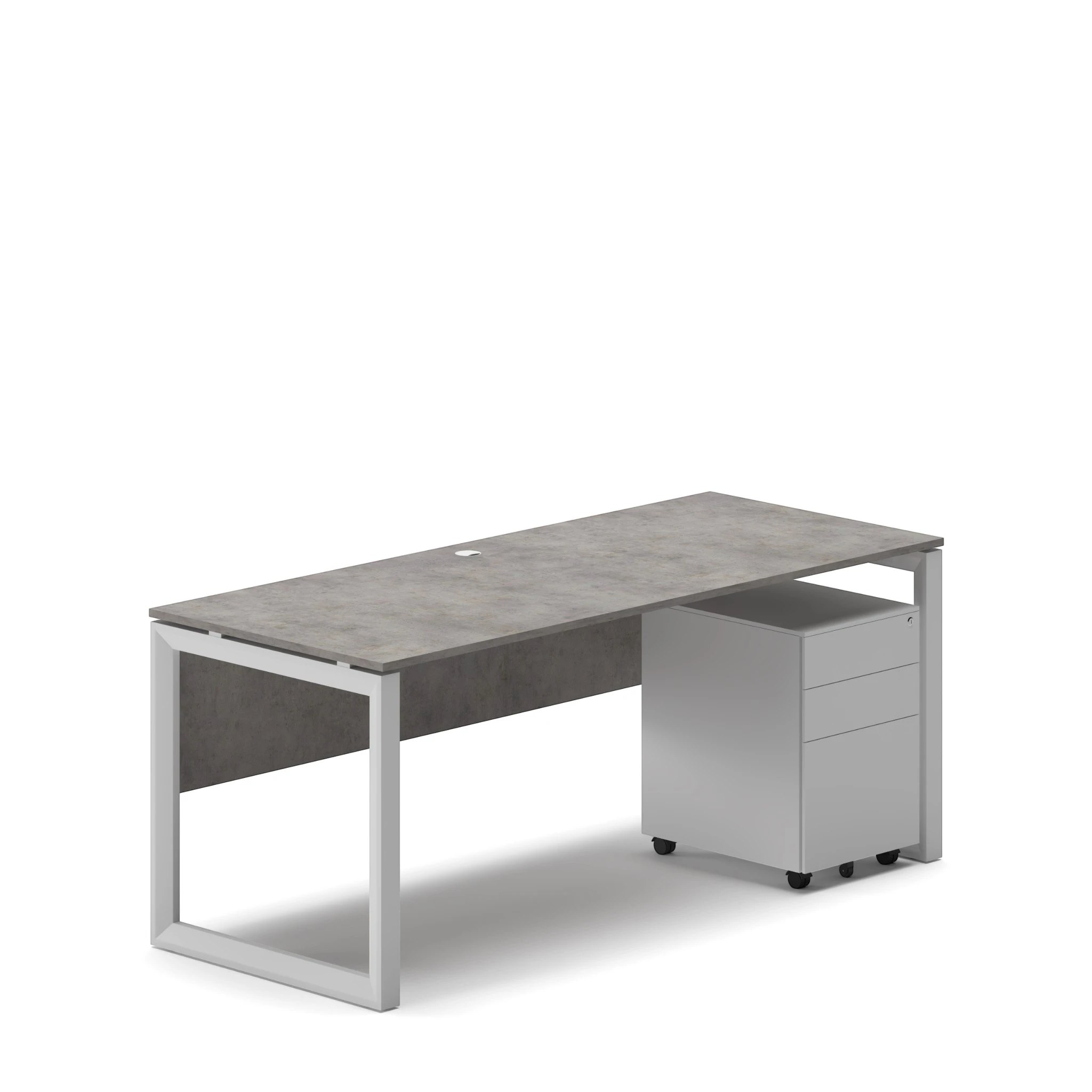 Single Workstation Desk - Series O - Image 10