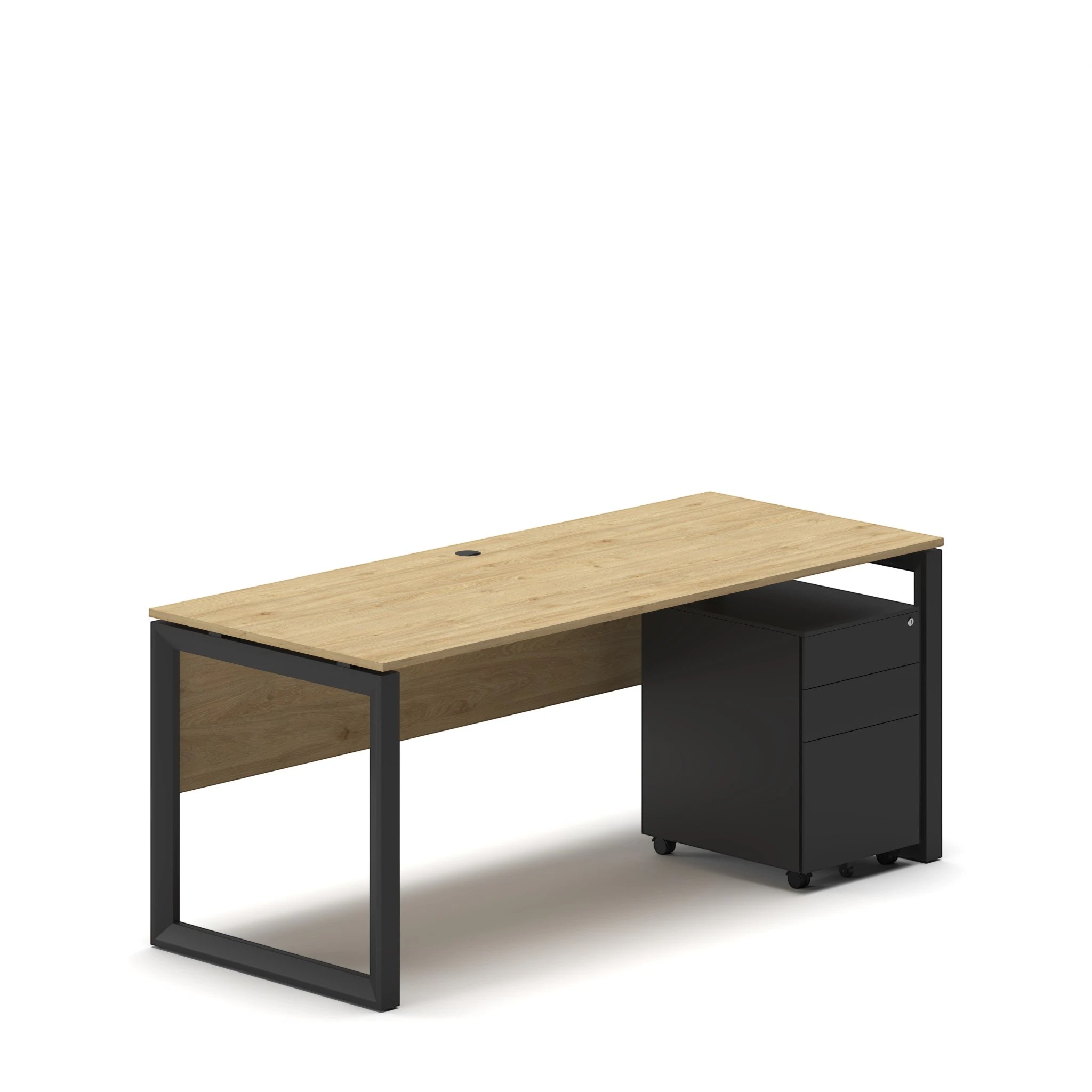 Single Workstation Desk - Series O - Image 13