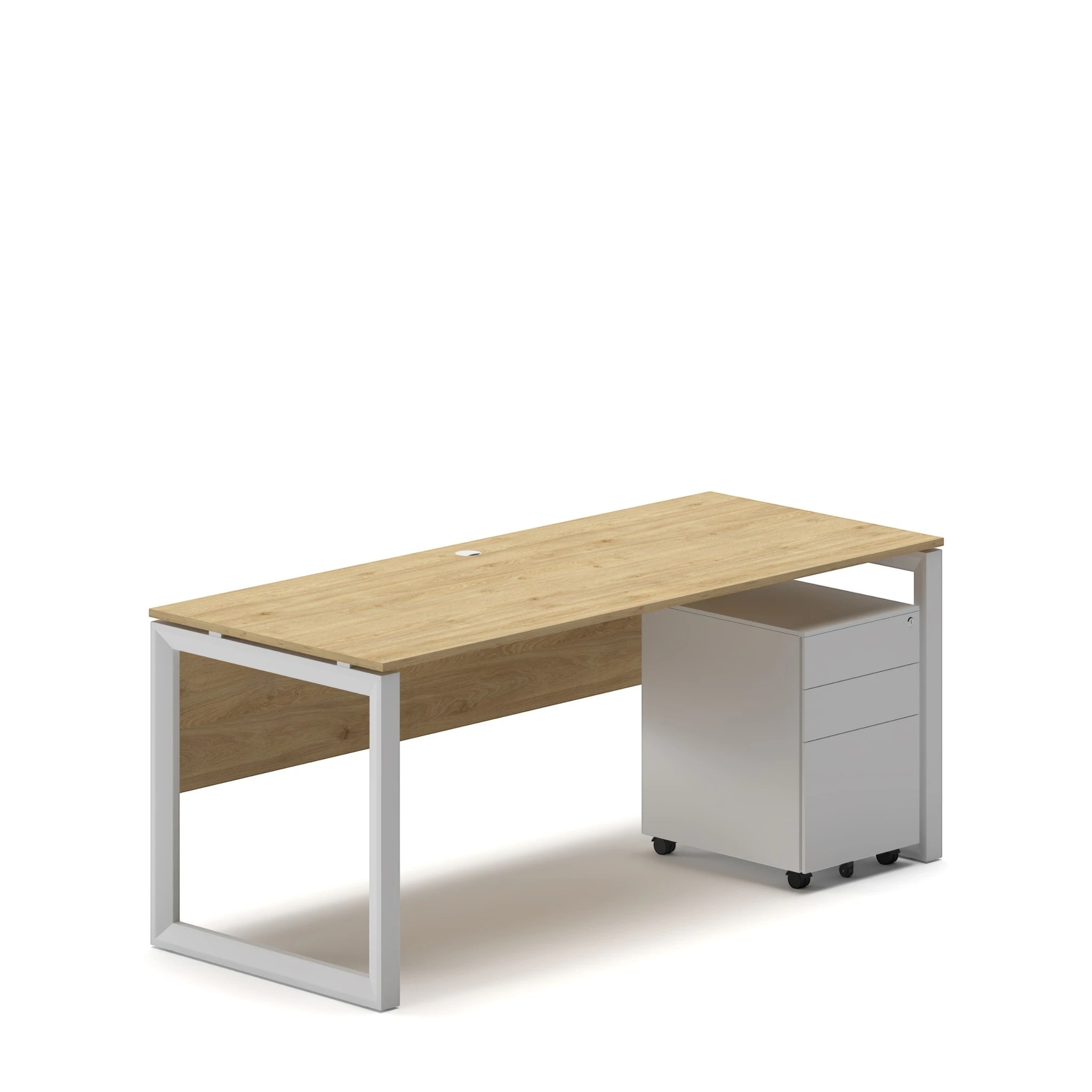 Single Workstation Desk - Series O - Image 16