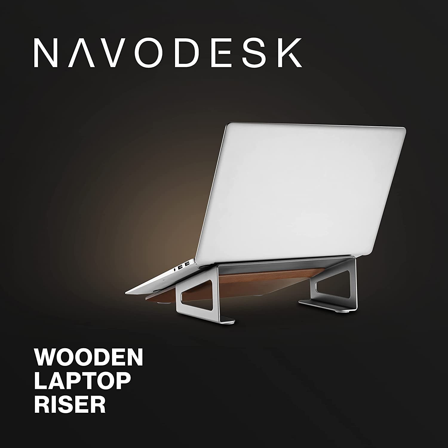 WOODEN LAPTOP RISER