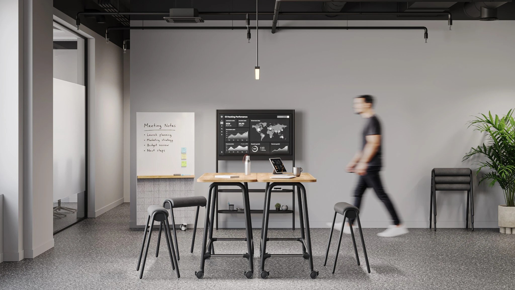 NAVO Loop Mobile High Table