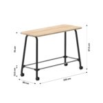 NAVO Loop Mobile High Table