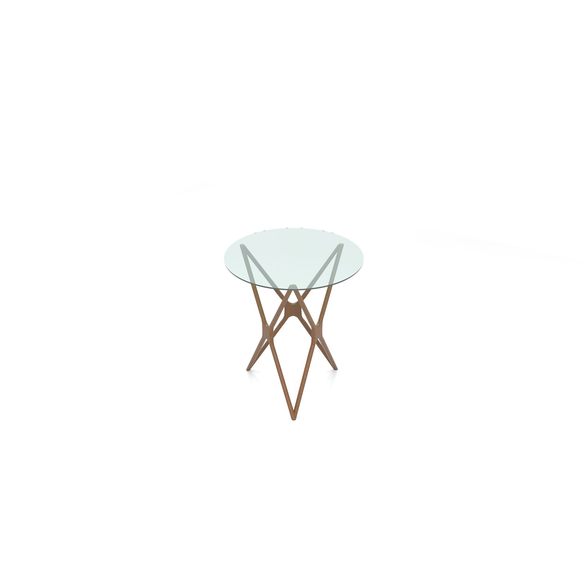 CT9153B Round Glass Coffee Table