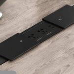 Sliding Cover In-Desk Power Module – PC05