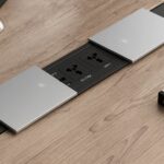 Sliding Cover In-Desk Power Module – PC05