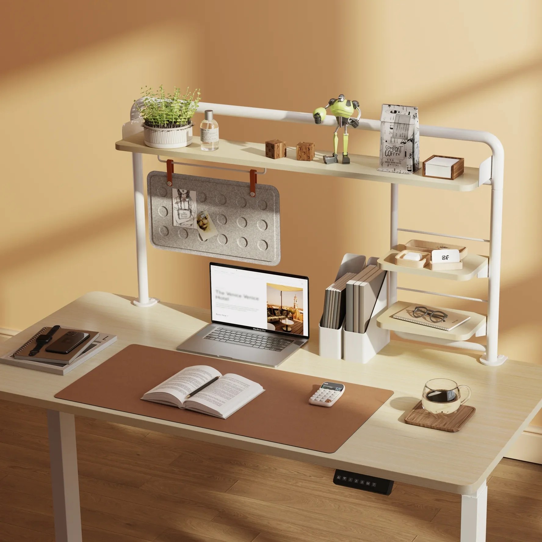 Universal Clamp On Desk Shelf - Image 8