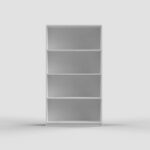 OS-03 – Wooden Tall Open Shelf Cabinet