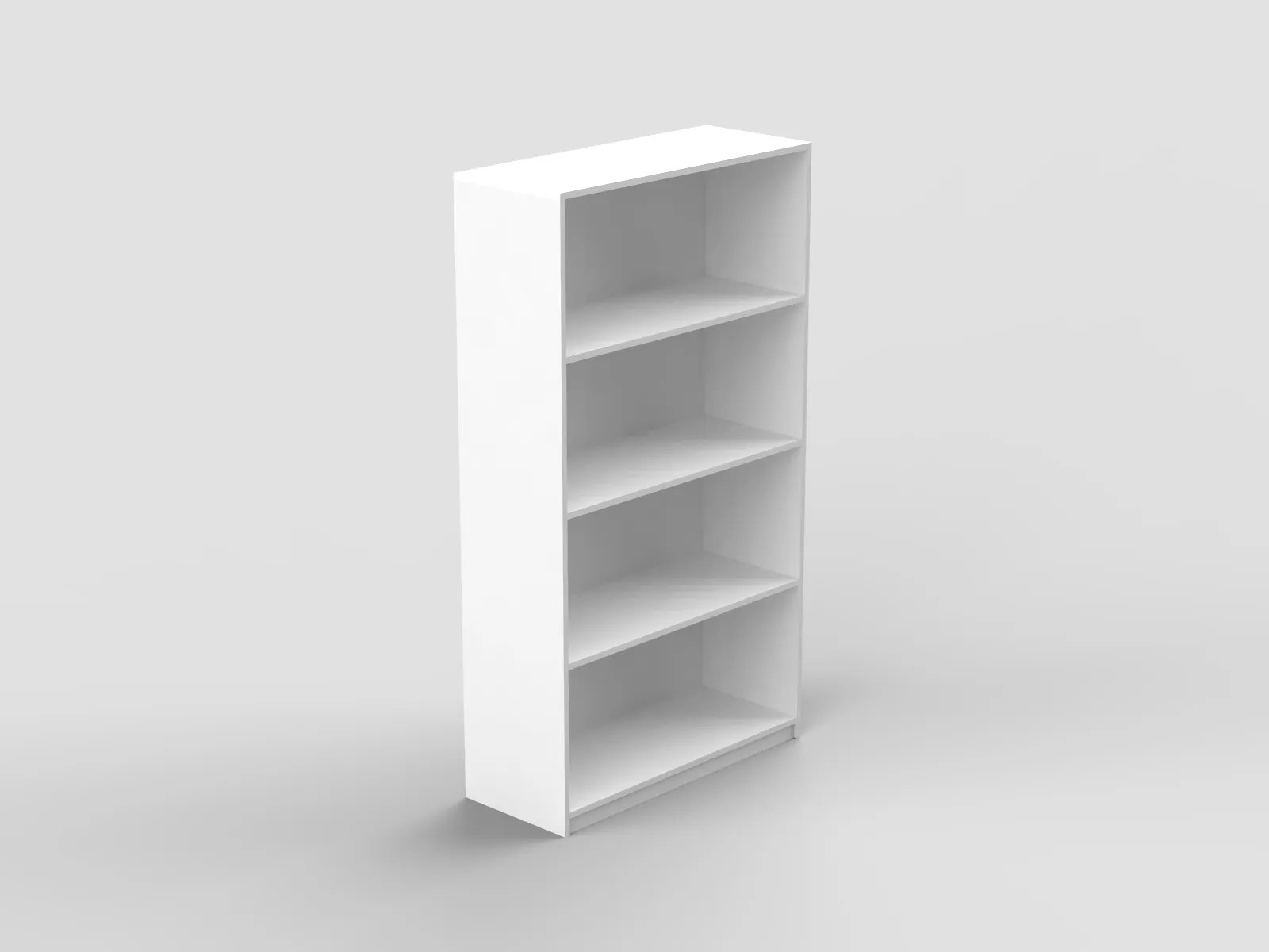 OS-03 – Wooden Tall Open Shelf Cabinet