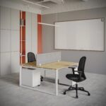 2-Person Face-to-Face Cluster Workstation - Series O