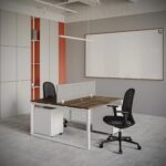 2-Person Face-to-Face Cluster Workstation - Series O