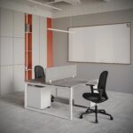 2-Person Face-to-Face Cluster Workstation - Series O