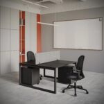 2-Person Face-to-Face Cluster Workstation - Series O