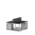 2-Person Face-to-Face Cluster Workstation - Series O