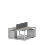 2-Person Face-to-Face Cluster Workstation - Series O