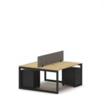 2-Person Face-to-Face Cluster Workstation - Series O
