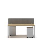2-Person Face-to-Face Cluster Workstation - Series O