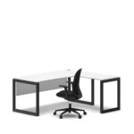 L-Shaped Executive Desk - Series O
