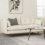 Anton 74" Loveseat - Limestone