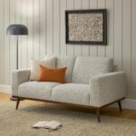 Rhett 63.5" Loveseat - Pepper Ivory